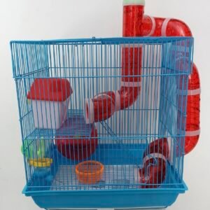 Hábitat Grande con Tubería para Hámster