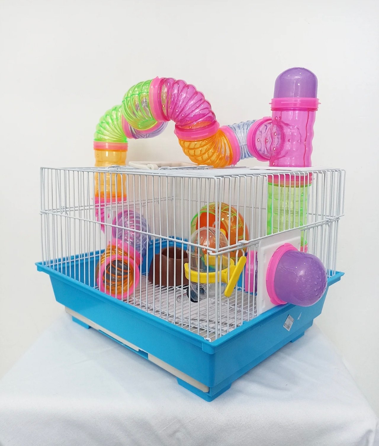 Hábitat Mediano con Tubería para Hámster - Image 2