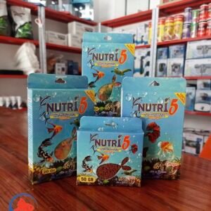 Alimento para Peces Nacional Nutri 5 En Hojuelas y Granulado