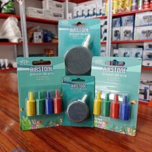 Piedras Difusoras Circulares Cilíndricas para Acuarios